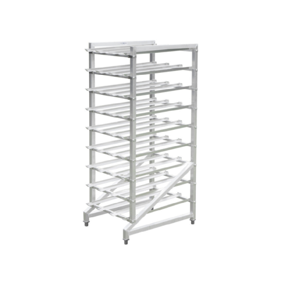 Hubert 22801 - Stationary Can Rack, Full Size Ships Kd, Fits #5/10 Cans