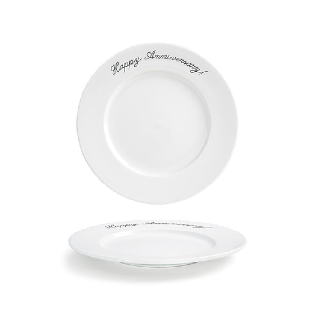 FOH COS063WHP21 Celebration Monaco Plate 10-1/2" Dia. Round