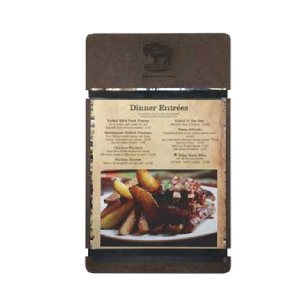 Menu Solutions RBB-B Menu Board Holds 5-1/2" X 11" Insert Single Panel