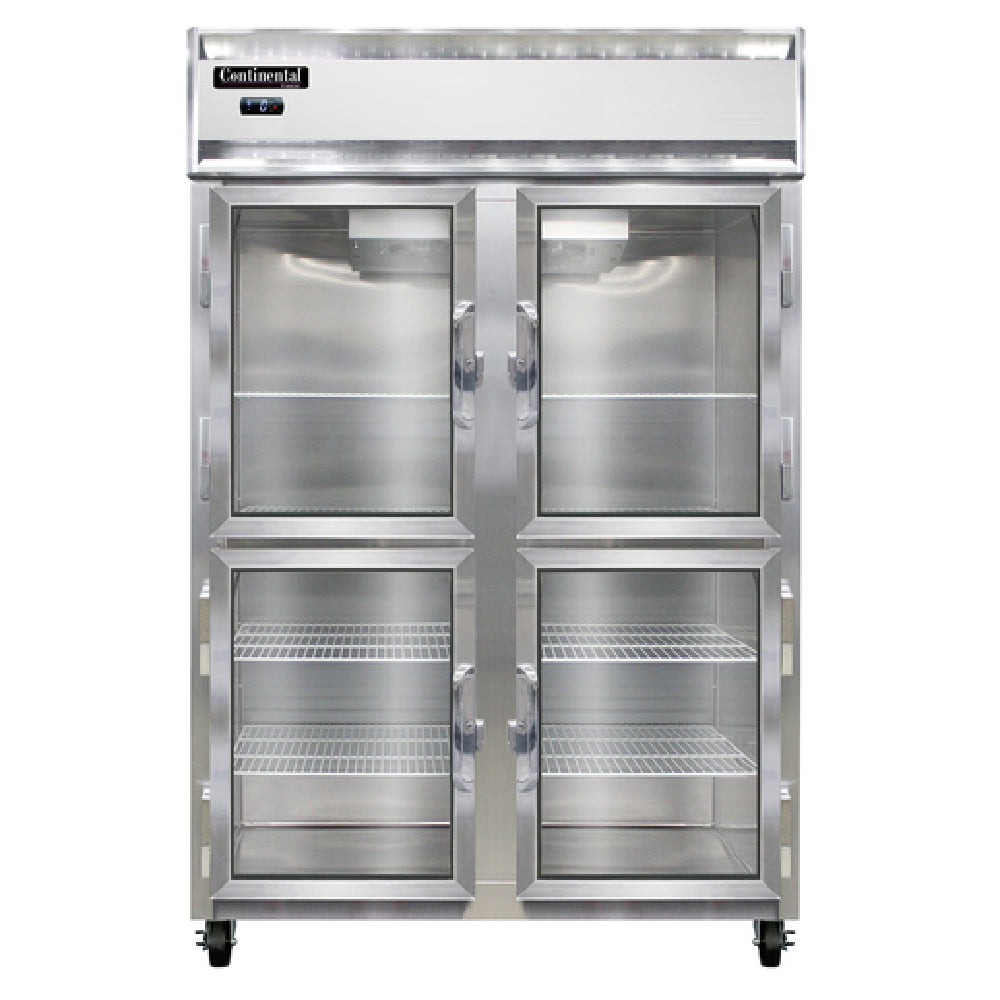 Continental Refrigerator 2FNSSGDHD Freezer Display Two-section