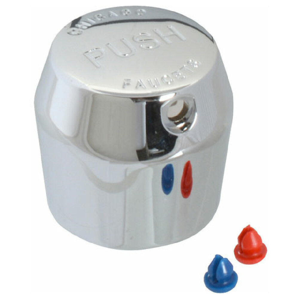 Chicago Faucet 665-PSHJKCP Handle Push Button