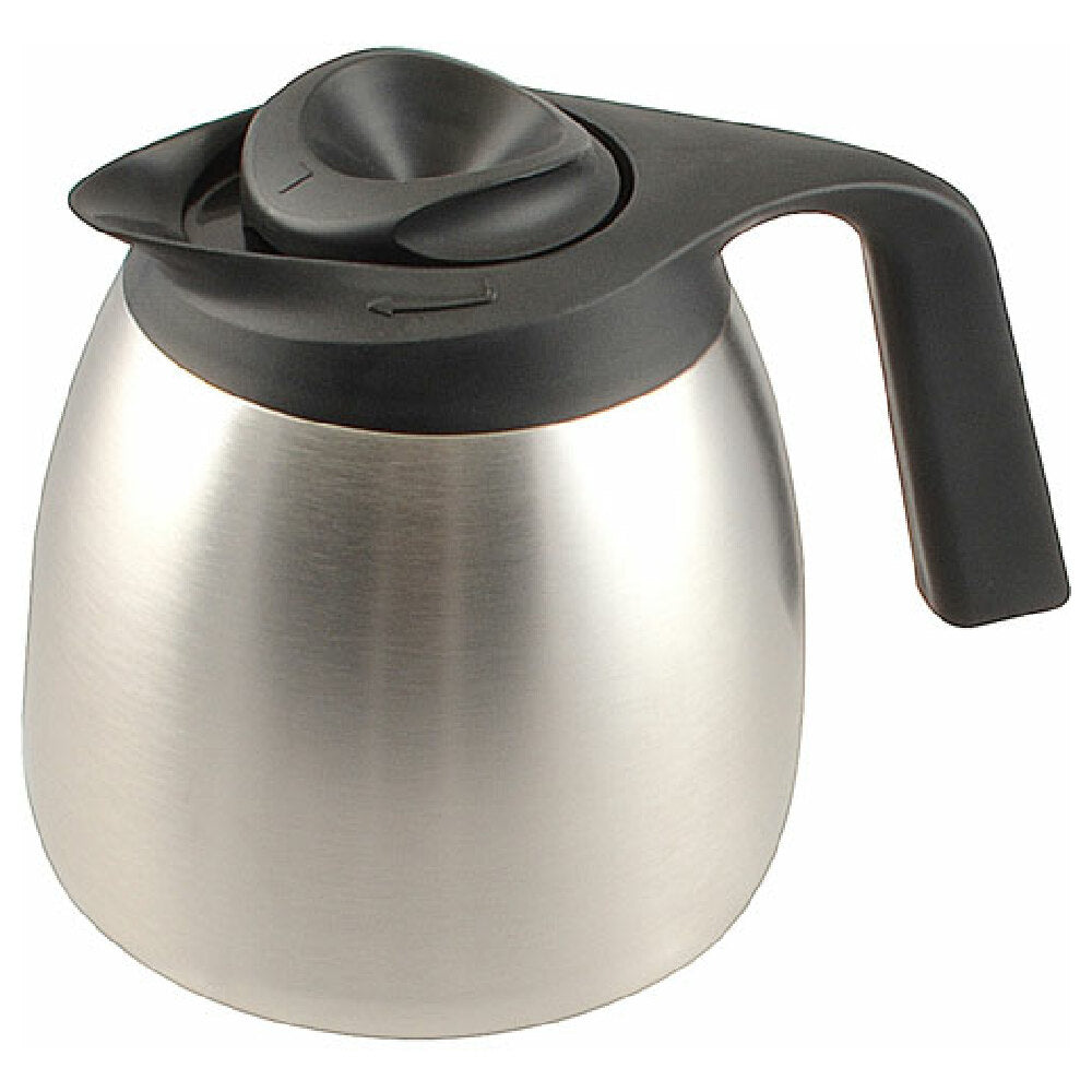 Bunn -51746.0001 Carafe Thermal W/ Black Lid Seamless
