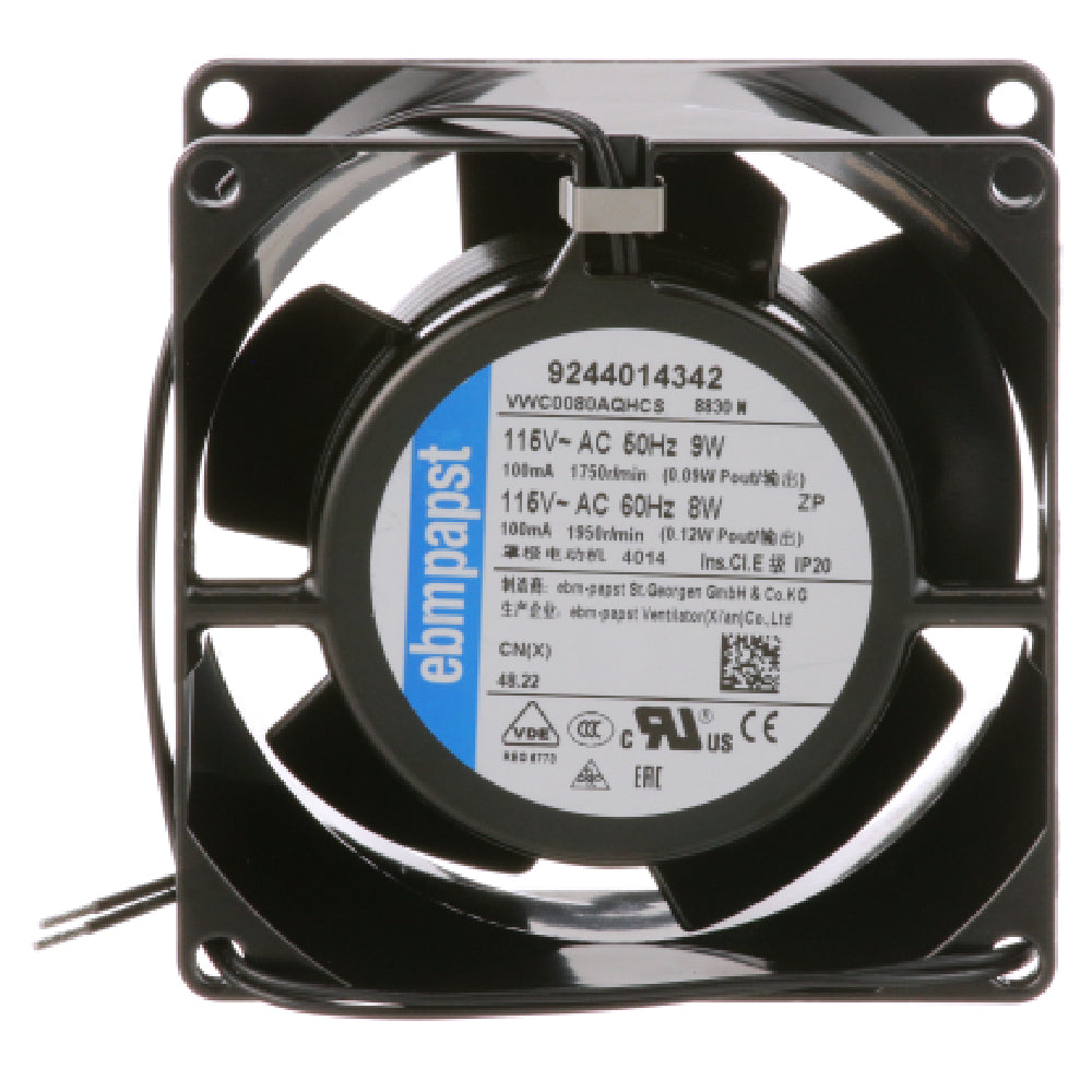 Market Forge -504344 Fan Axial (3 1/4"sq 115v 9w)