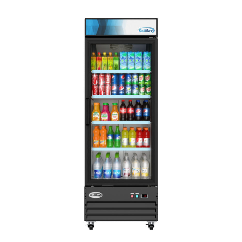 Koolmore MDR-1GD-23C - Merchandiser Refrigerator, One-section, 28-1/10"W