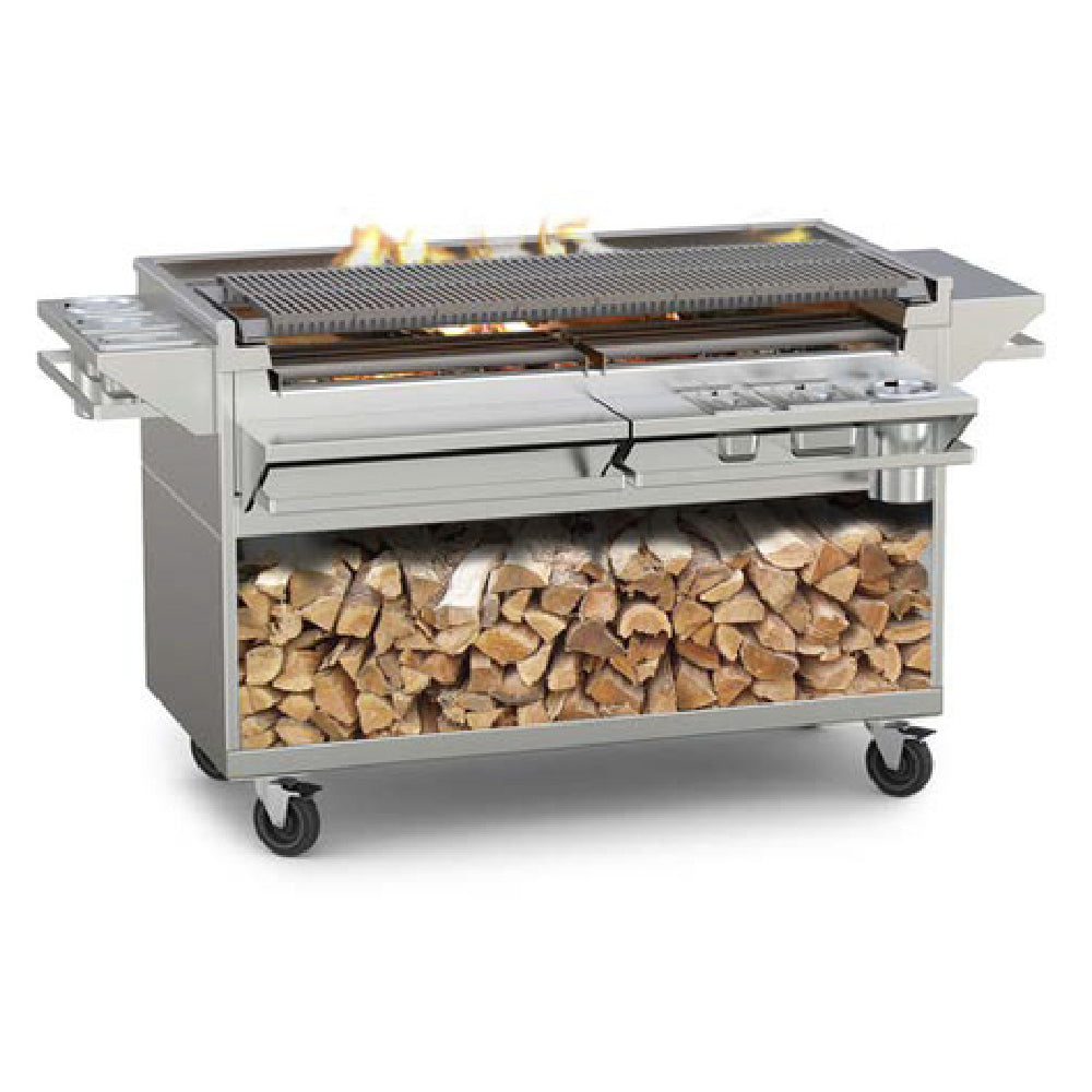 Wood Stone WS-SFB-5426 Mt. Saint Helens Shallow-Box Charbroiler (26 Series) 54" W X 26" D