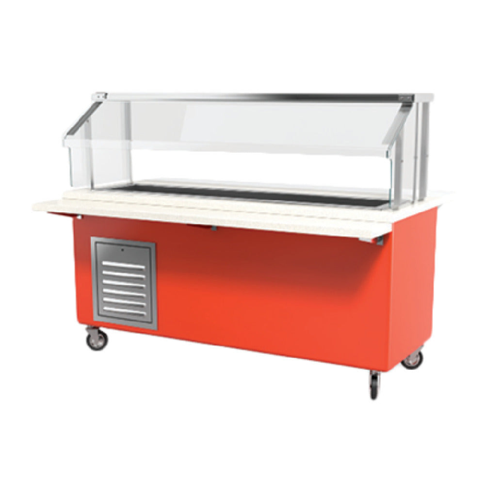 Low Temp Industries 74-CFMX SpecLine Refrigerated Cold Food Counter 74-3/8"W X 30"D X 36"H