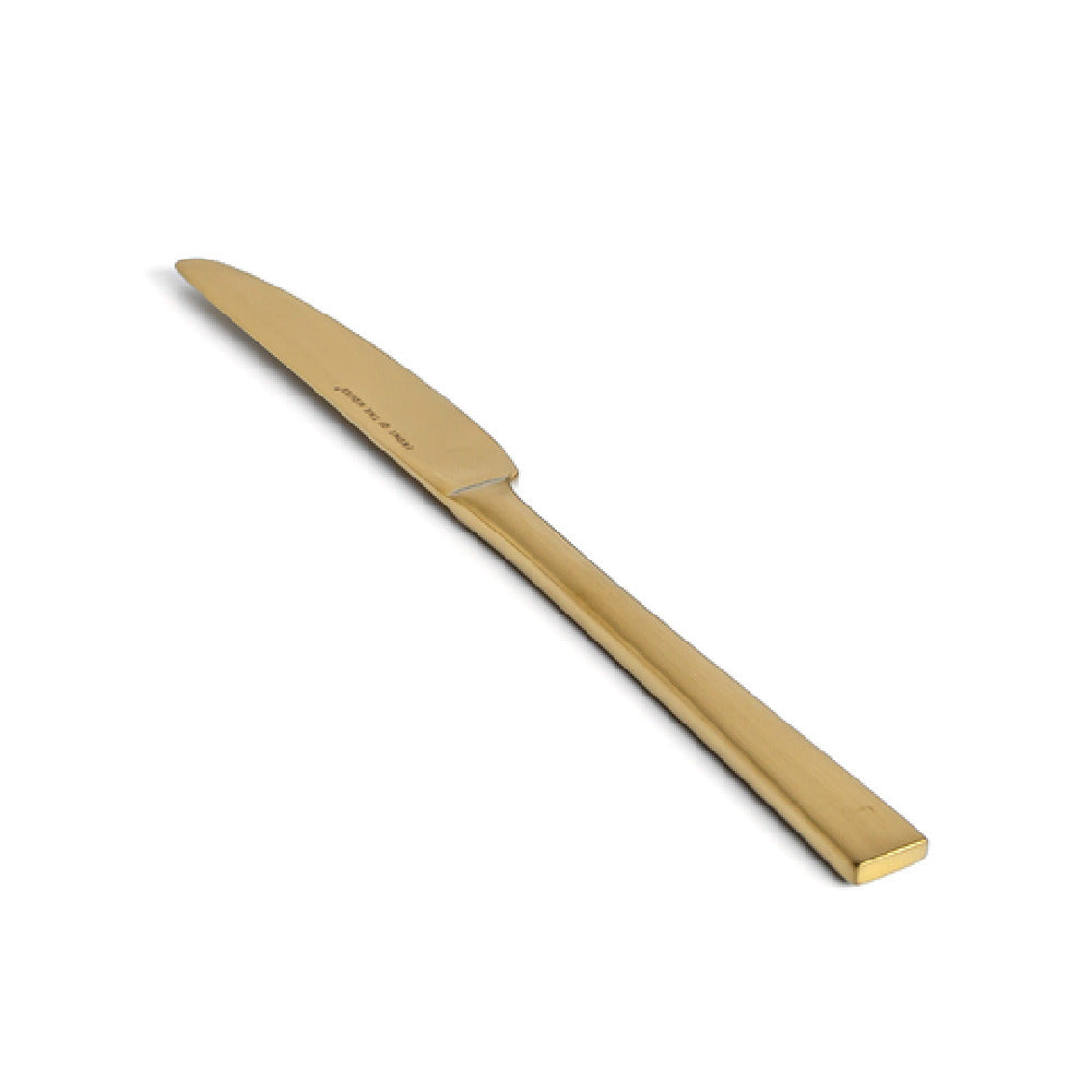 FOH FDK006GOS23 Parker Dinner Knife 9-1/4" Matte Brass
