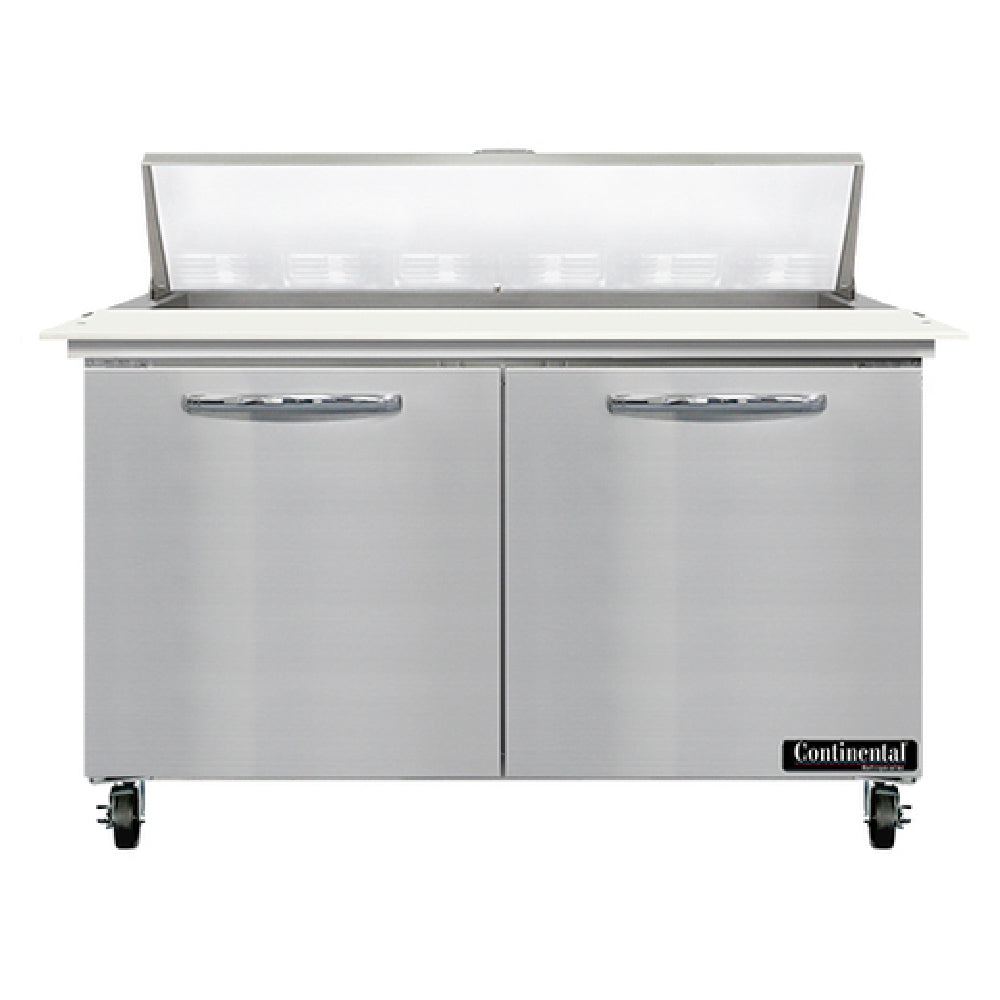 Continental Refrigerator SW48N12C Sandwich Unit 48"W 13.4 Cu Ft Capacity