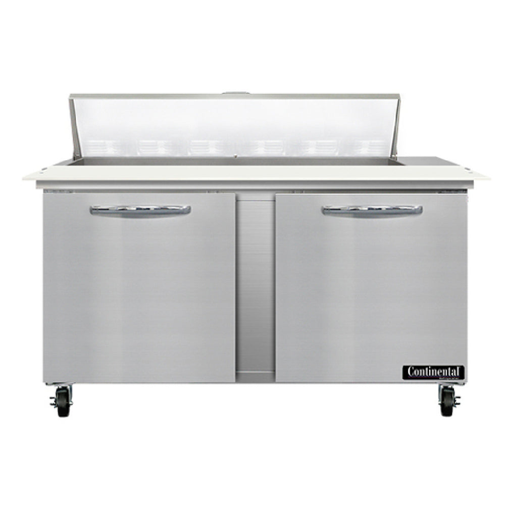 Continental Refrigerator SW60N12C Sandwich Unit 60"W 17.0 Cu Ft Capacity