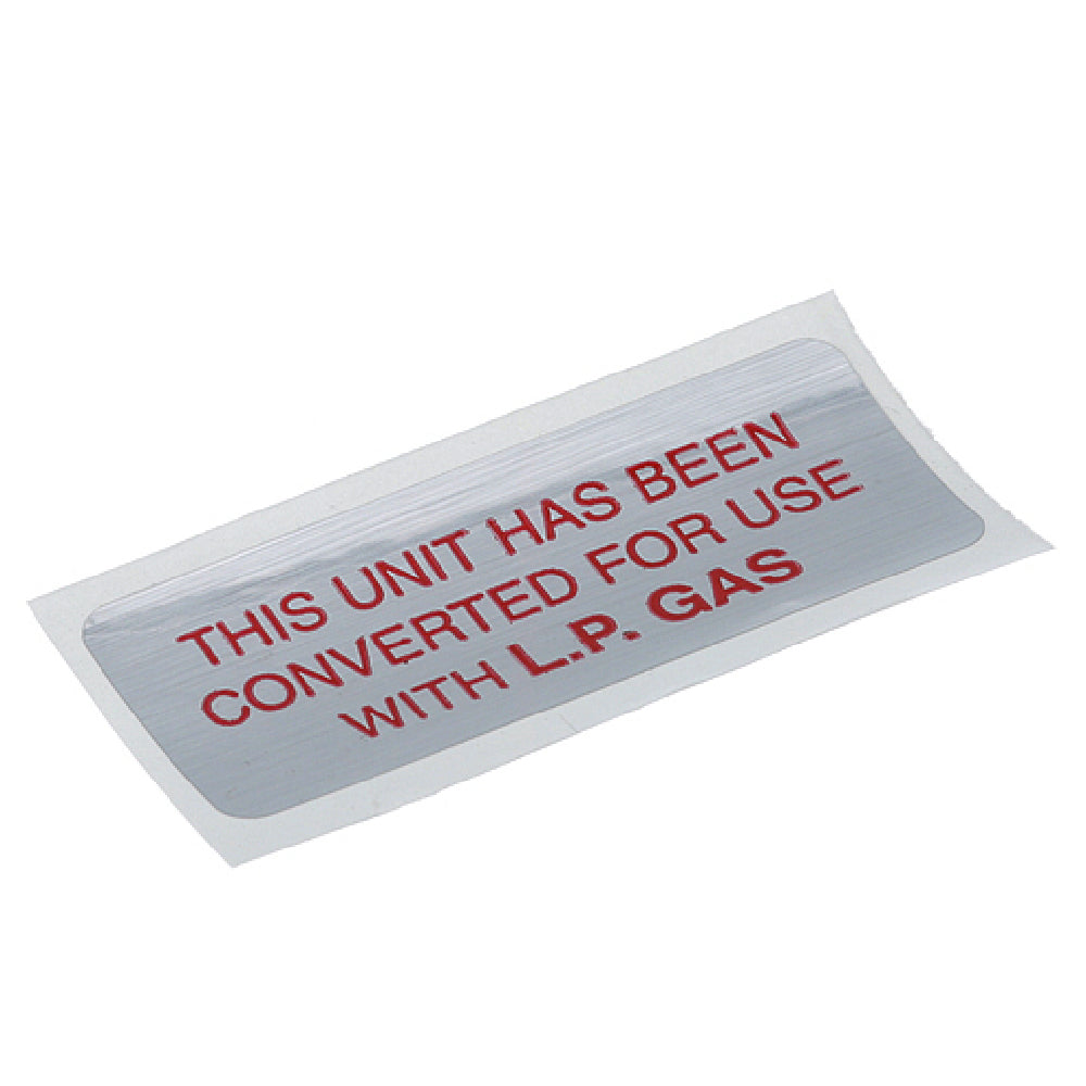 Hobart 00-421727-00009 Label Lp