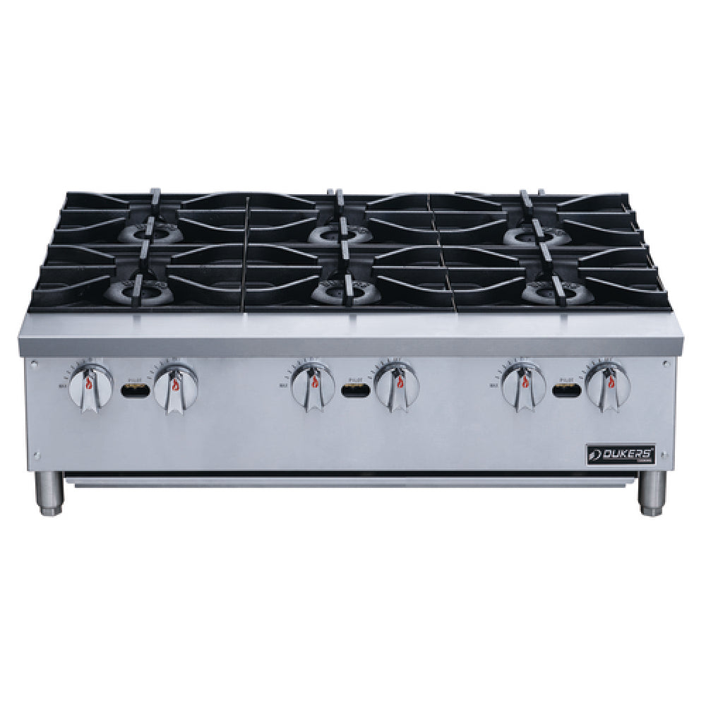 Dukers DCHPB36 Hotplate Gas Countertop