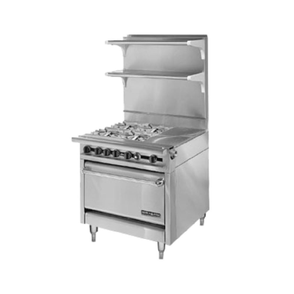 American Range HD34-1HT-4-1C_LP - Medallion Professional Heavy Duty Range, Gas, 34"
