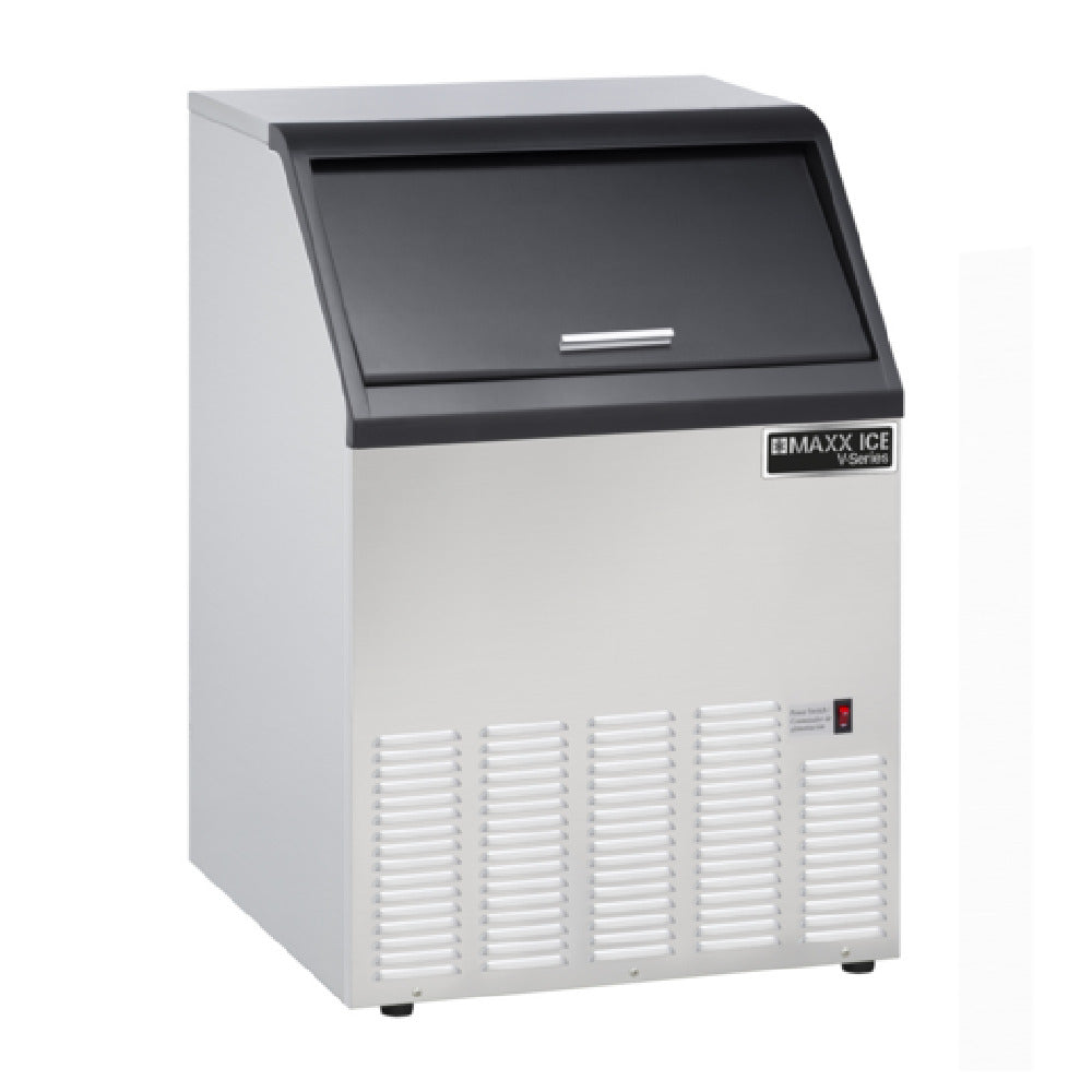 Maxximum MVI115F Maxx Ice V-Series Self-Contained Ice Machine 115 Lb Full Dice Ice Cubes