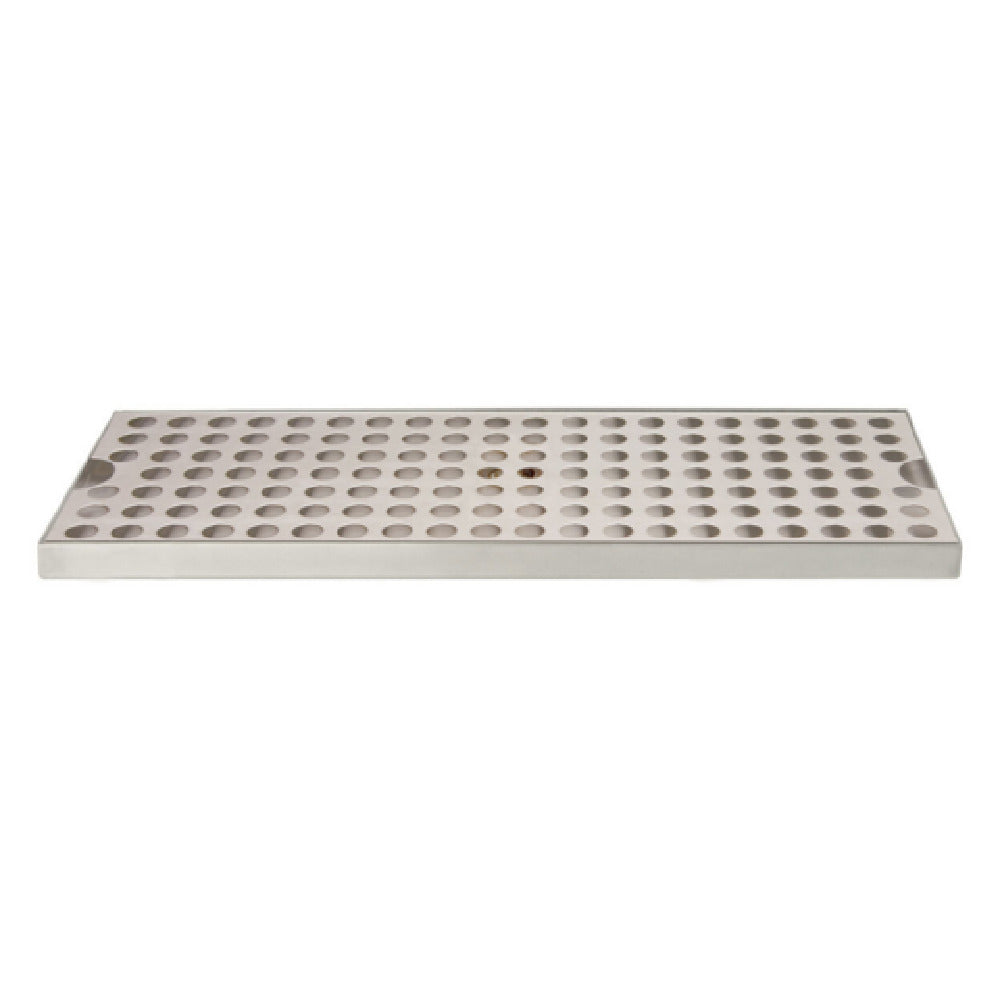 Micro Matic DP-120D-18-P Surface Mount Drip Tray 18"W X 5"D X 3/4"H With Perforated Grill
