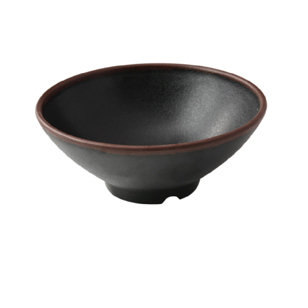 Yanco NA-607BK Nature Art Ramen Bowl 7"dia. X 2-3/4"H 26 Oz
