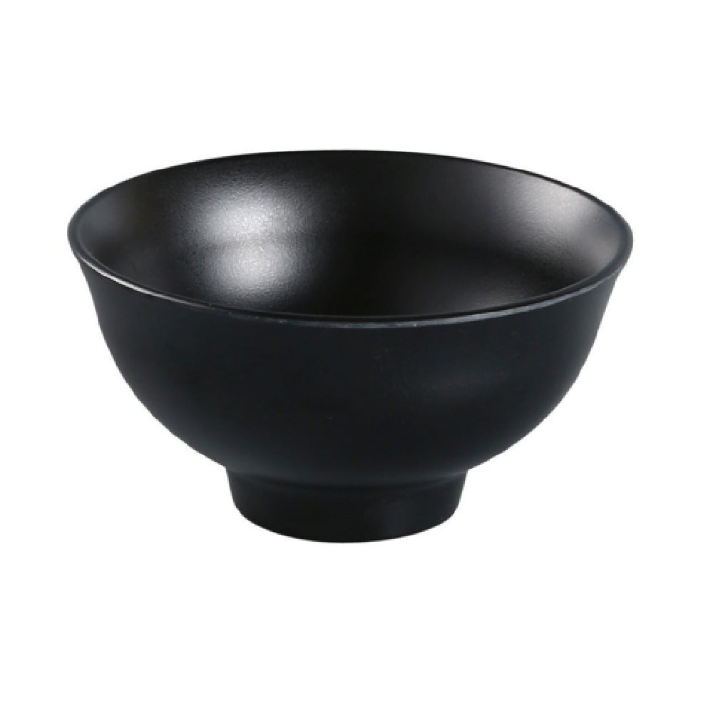 Yanco BP-3004 Black Pearl Rice Bowl 7 Oz. 4-1/2" Dia. X 2-1/8"H