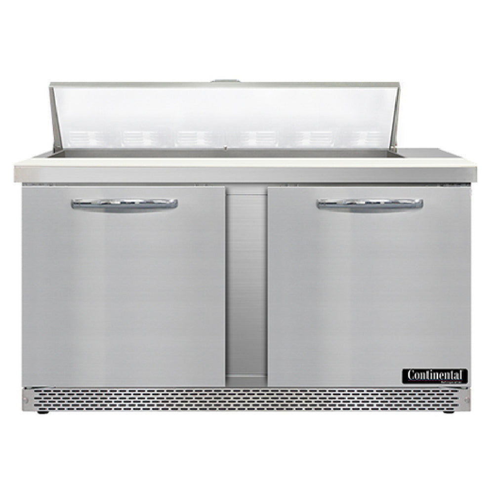 Continental Refrigerator SW60N12-FB Sandwich Unit Front Breather 60"W
