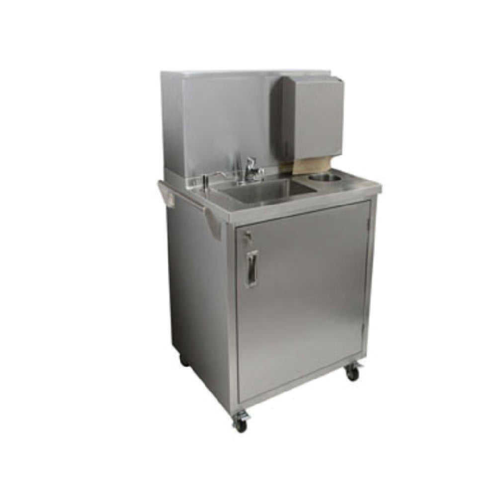 GSW USA HS-M3024 Mobile Hand Sink Self-contained 30-1/4"W X 24-3/4"D X 53-1/2"H