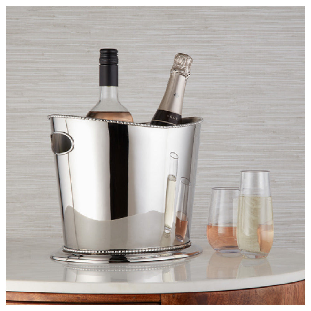 American Metalcraft B2BWB - Wine Bucket, Two-bottle, 9" Dia. X 9" H
