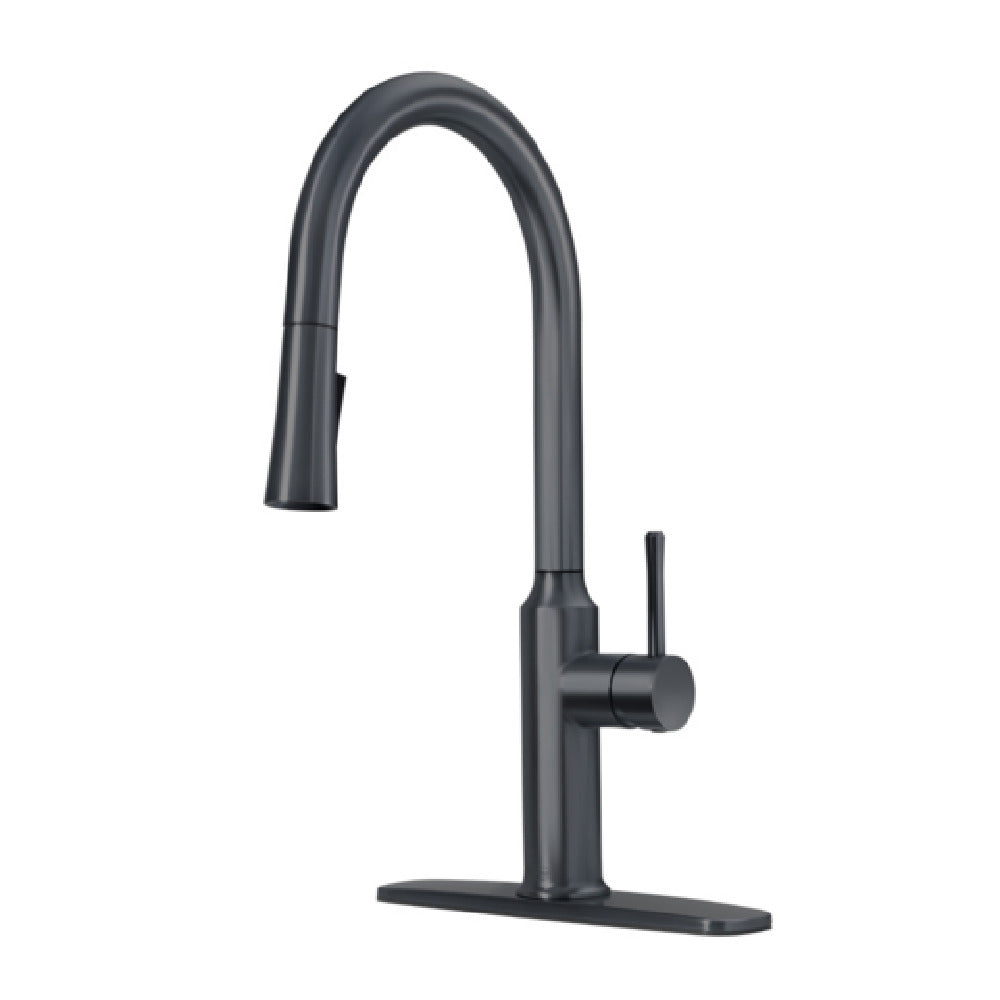 Krowne 19-400B - Krowne Home Faucet, Single Hole, 2 Spray Pull Down Wand