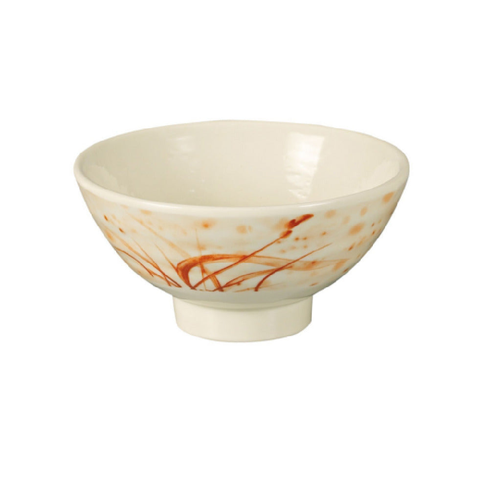 Yanco OR-5705 Orchis Rice Bowl 10 Oz. 4-3/4" Dia. X 2-1/2"H