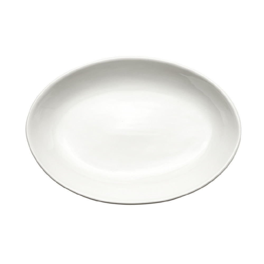 Winco SPO-19 Specialty Platter 19"L X 13-3/4"W X 2-1/4"H Oval