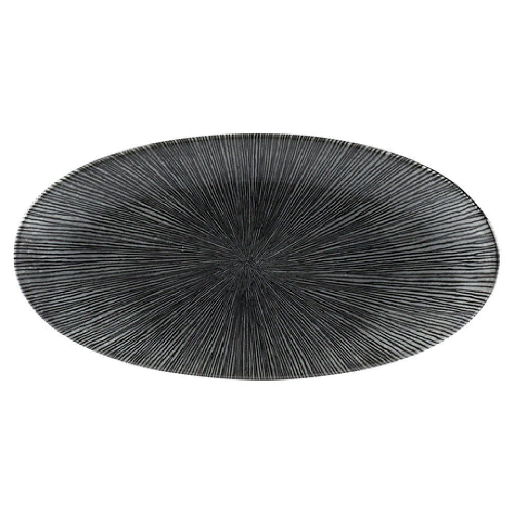 Churchill China AGBLOV301 Chef's Plate 11-3/4" X 5-7/8" Oval