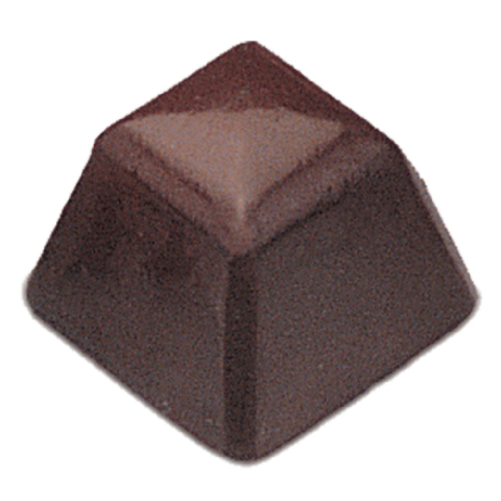 JB Prince K310 - Chocolate Mold, (32) Pyramid, 1" X 1" X 7/8" (26mm X 26mm X 22mm)