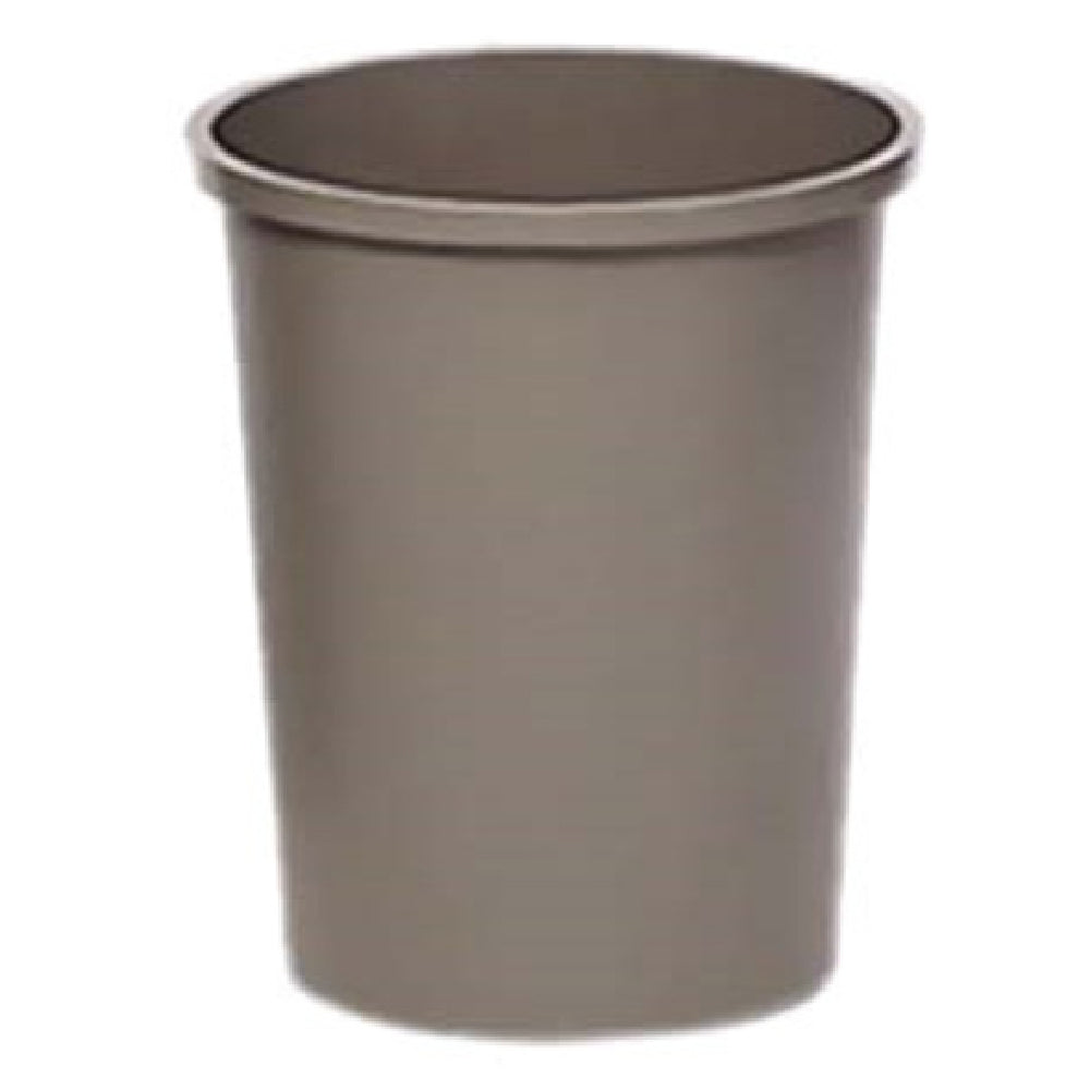 Rubbermaid FG294700GRAY - Untouchable® Container, Round, 44-3/8 Quart
