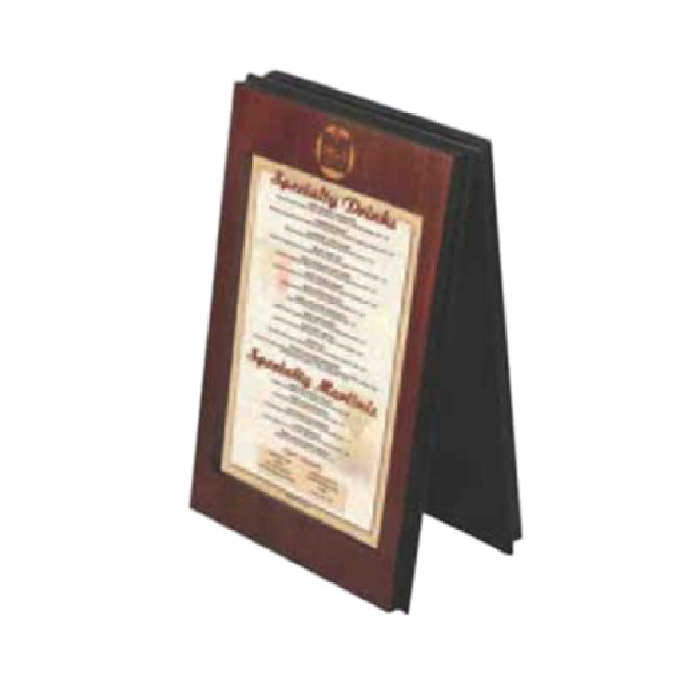 Menu Solutions CHRT7 Table Tent Holds 5" X 7" Inserts Double Panel