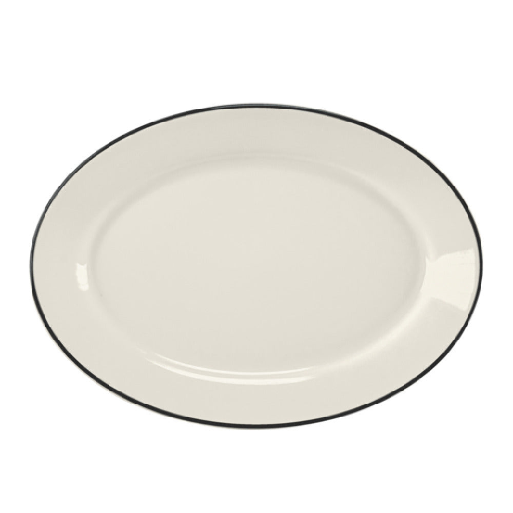 Steelite HL1541743 Rolled Edge Oval Platter 10.5" X 7.25" RE & NR