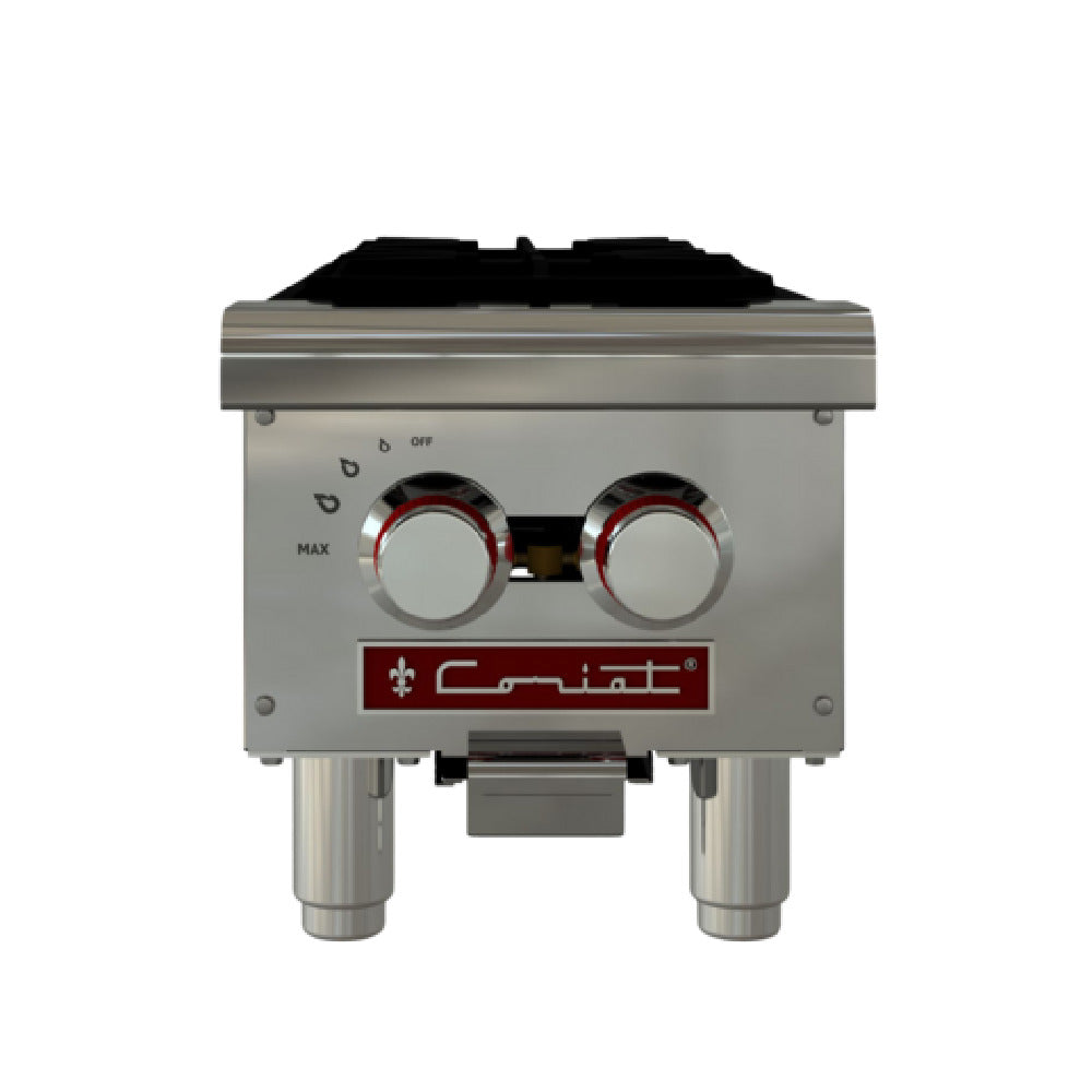 Coriat USA PCV-2 - Hot Plate, Gas, 11 5/8"W X 30 3/4"D X 13 2/10"H