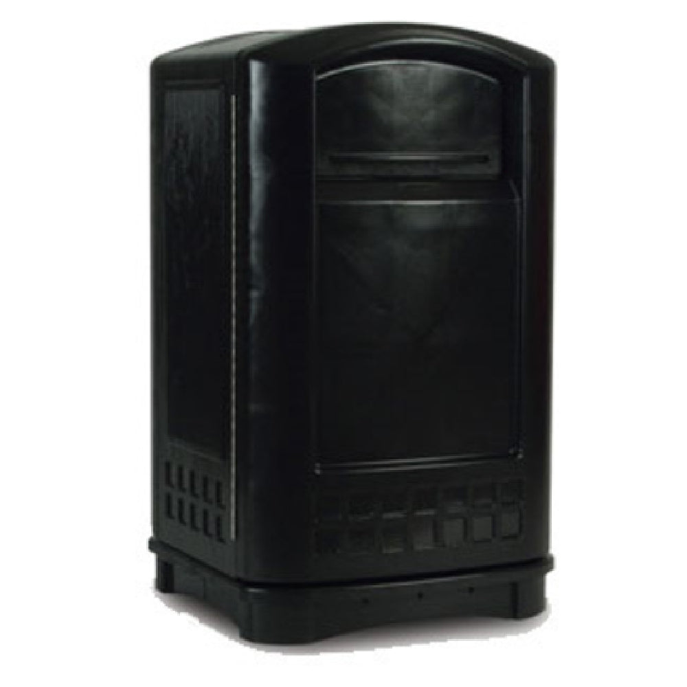 Rubbermaid FG396400BLA - Plaza™ Container, 50 Gallon, 24-3/4"W X 25-1/4"D X 42-1/8"H