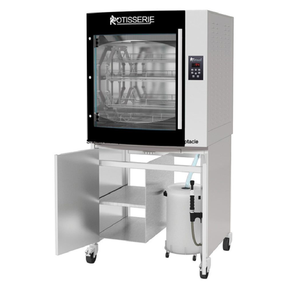 Rotisol SC8.560 Star-Clean Batch Rotisserie Oven With Cleaning System Electric
