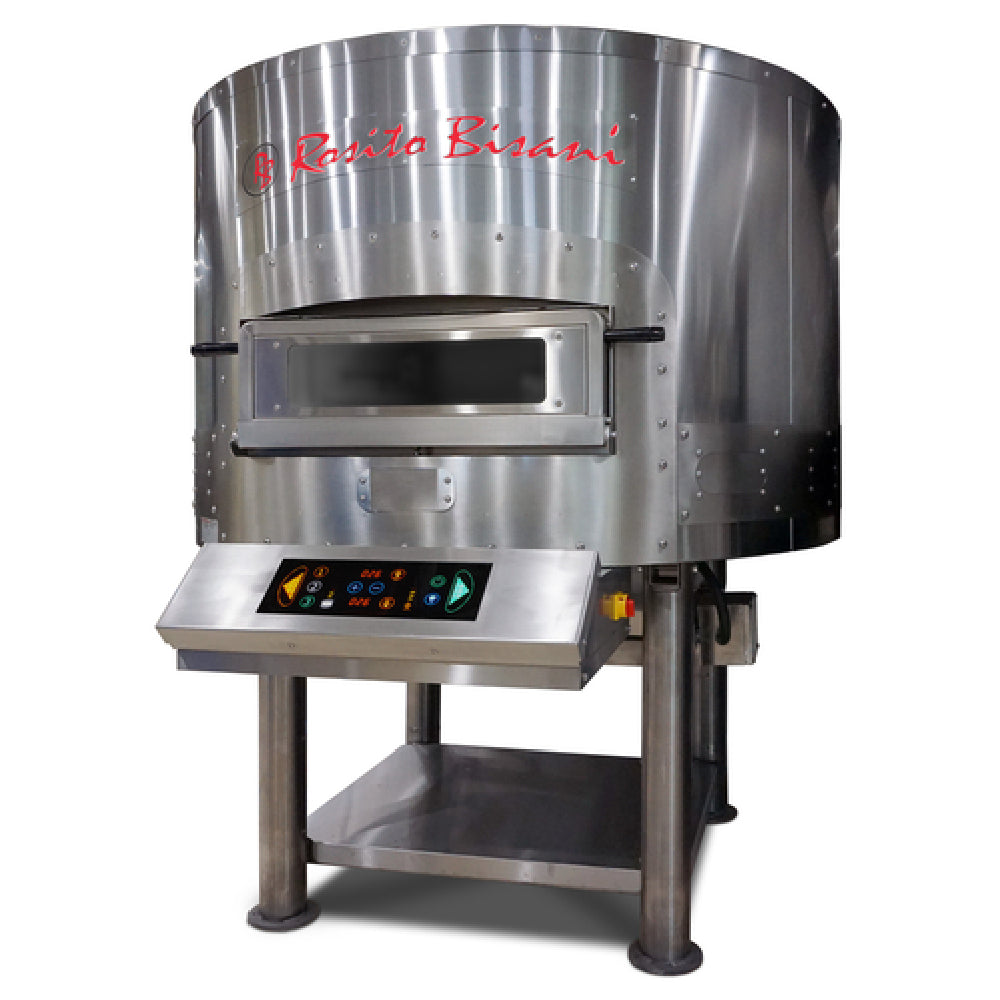 Rosito Bisani FRV125-ST Rotary Pizza Oven Electric Convection 49" Inside Cooking Diameter