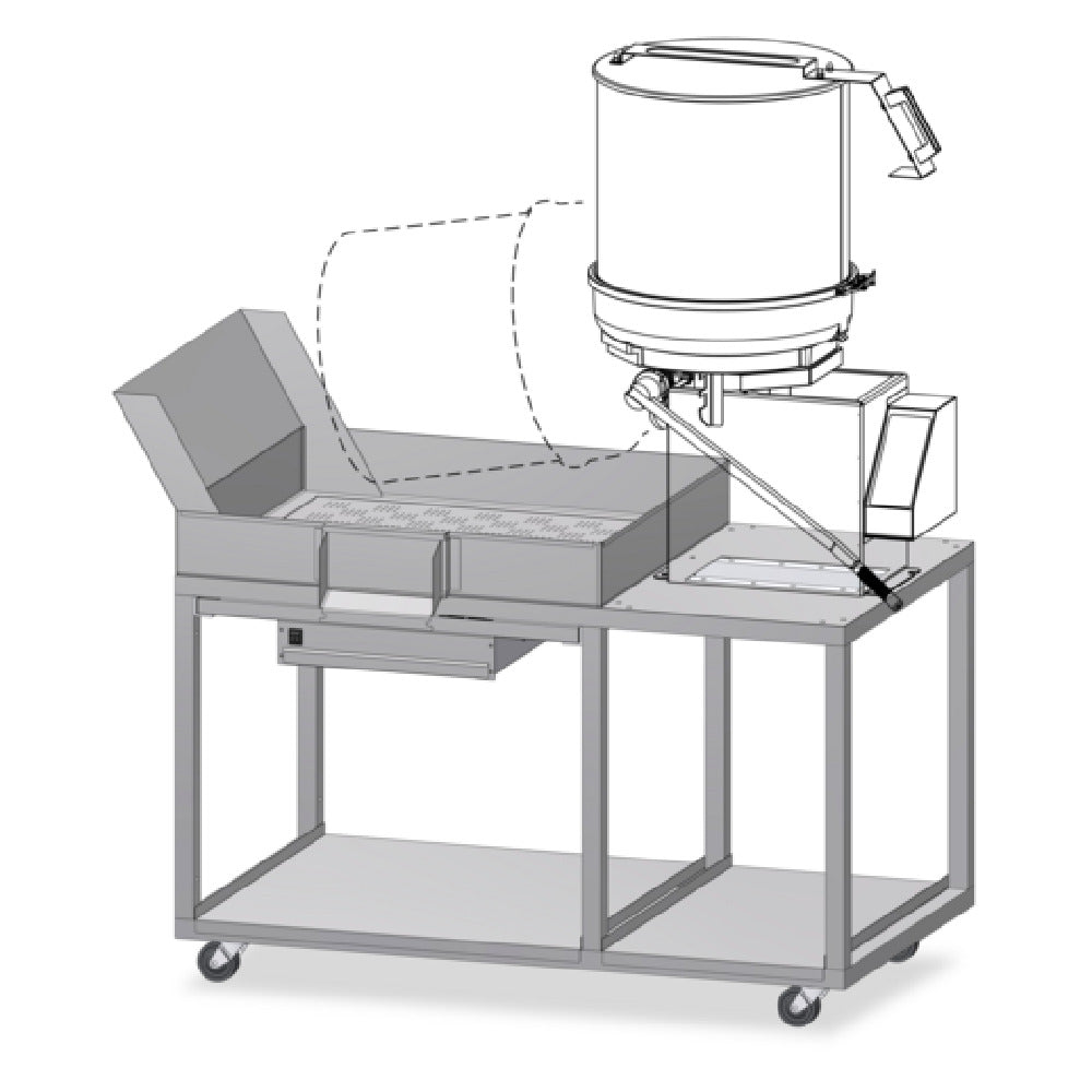 Gold Medal 2857-00-110 - Large Karmel Kool System (for Mark 10), Modular Table System