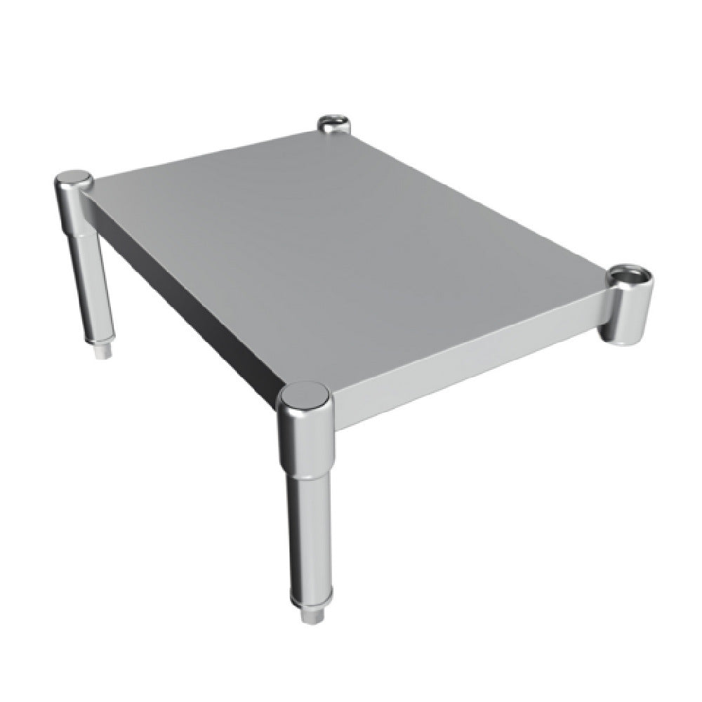 BK Resources DTS-16 - Dish Table UnderShelf, 16"W X 23-5/16"D X 10-11/16"H, 18/304 Stainless Steel Construction