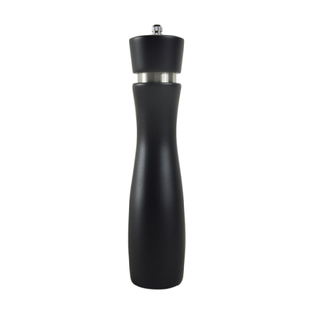 Thunder Group WDPM012BK Beechwood Pepper Mill 12"H Black