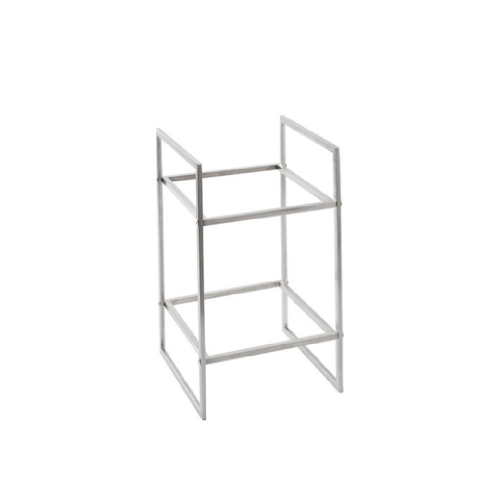 American Metalcraft SRT2 Two-Tier Riser Stainless Steel 16-1/2" H
