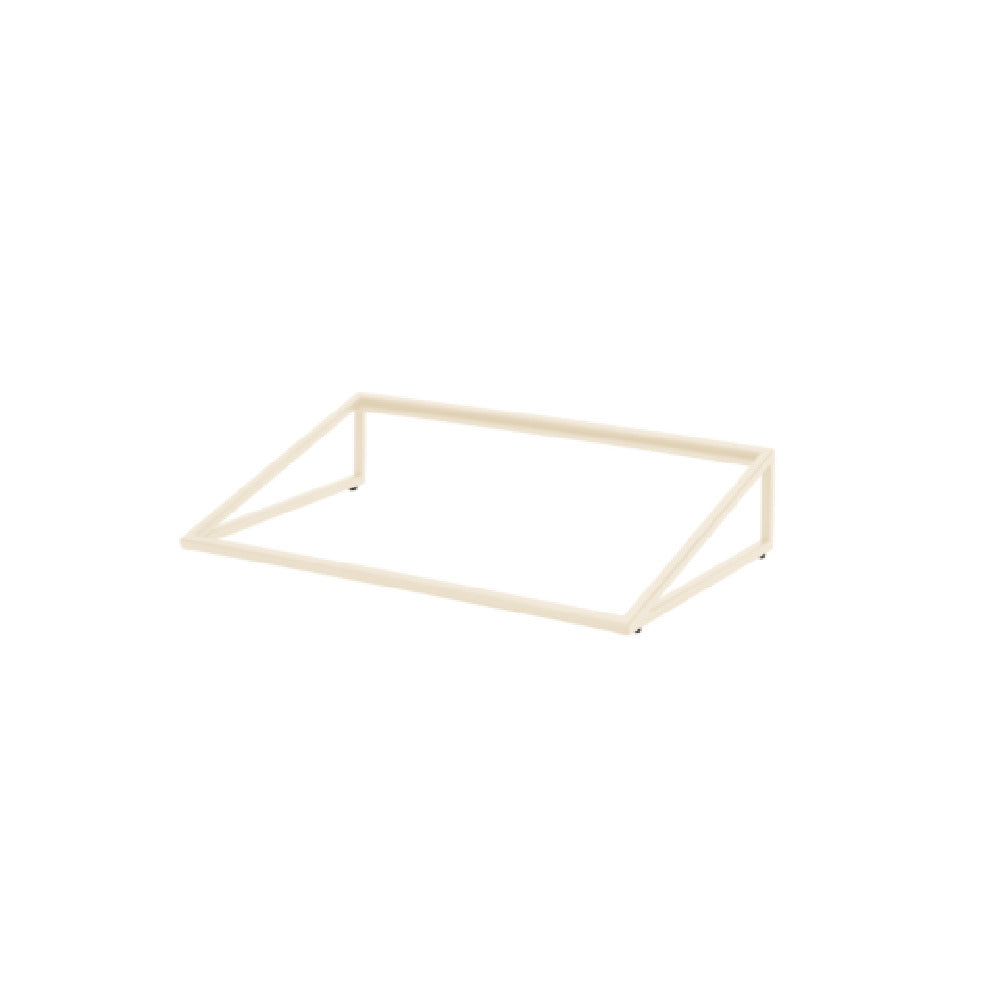 Steelite 7365MW340 Rectangle Angled Riser 13.875" X 21.875" X 4.5" Pivot