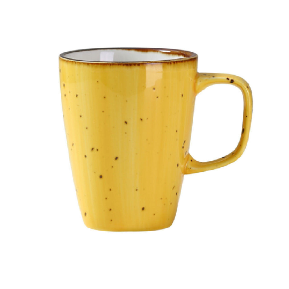 Yanco LY-503YL Lyon Mug 10 Oz. 3-1/4" Dia. X 4"H