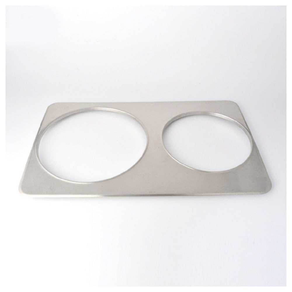 Omcan 46369 (46369) Adapter Plates Inset Hole Size: (1) 8-3/8" Dia. & (1) 10-3/8"dia.