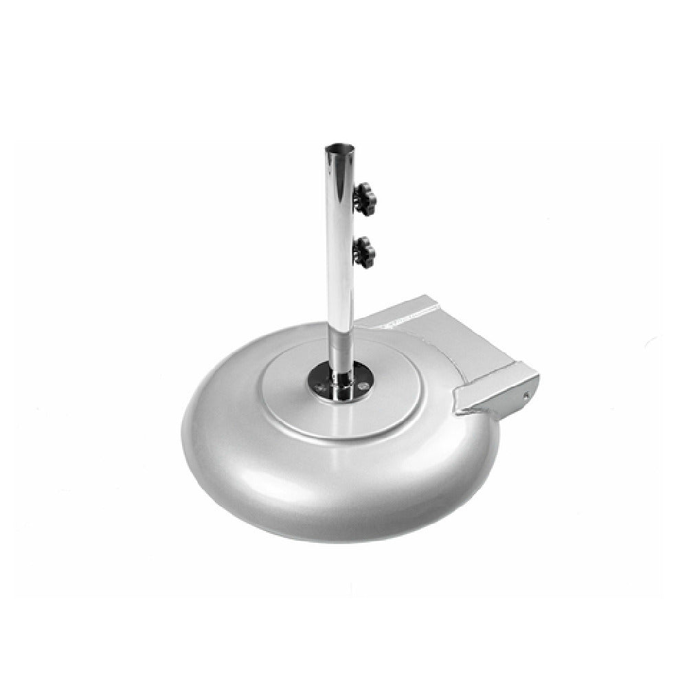 Plantation Prestige Commercial Furniture 22398100-01 Umbrella Base 100 Lb. With 18" Stem And Wheels