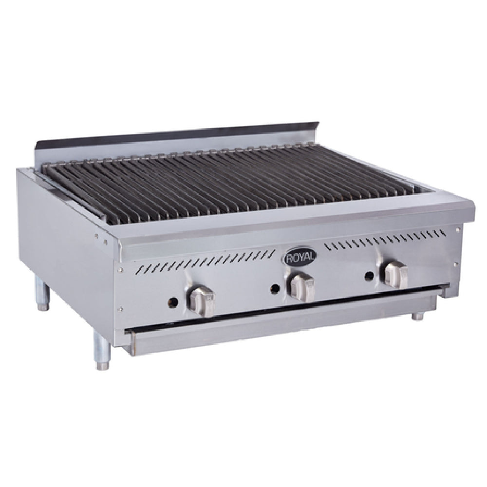Royal Range Of California RIB-60_NAT Charbroiler Gas Countertop