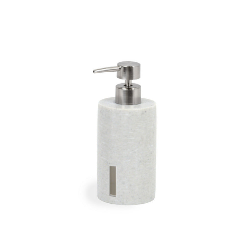 FOH RSP041GYR12 10 Oz Miami Pump Cement Grey With Low Profile Top Round Resin