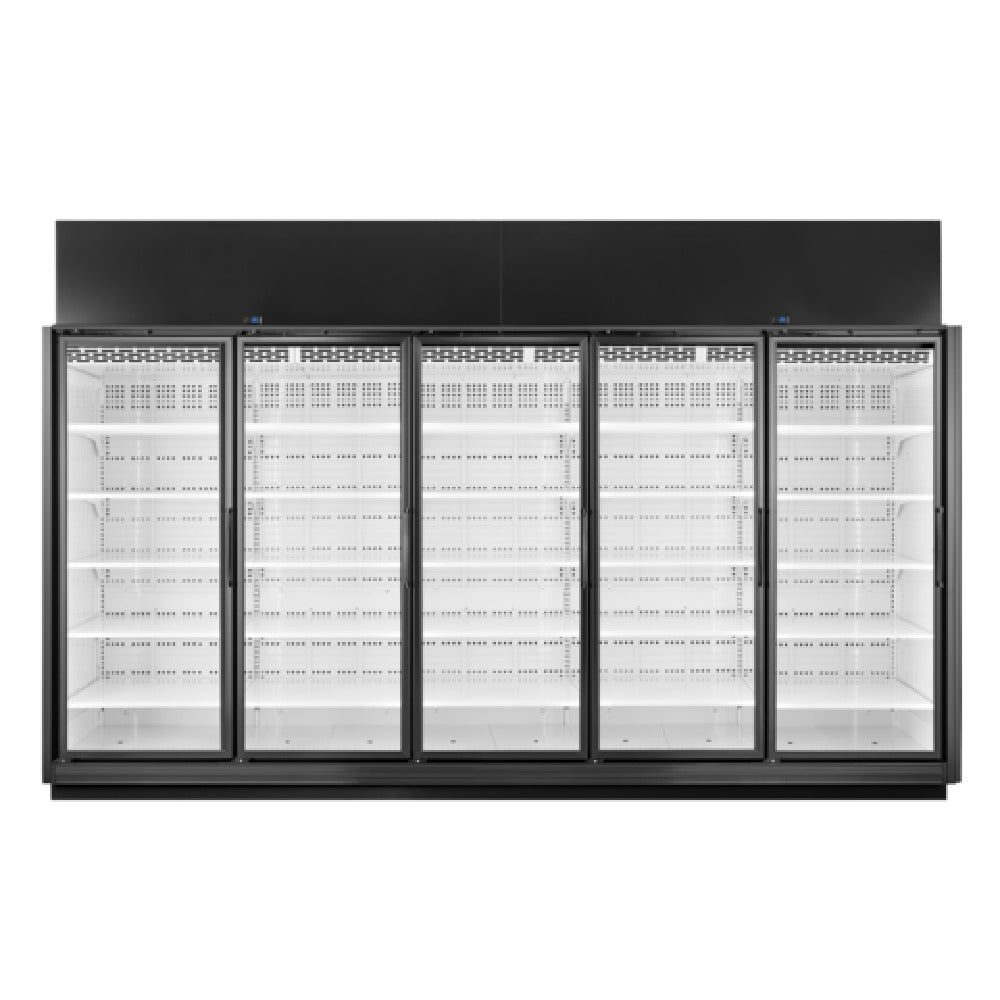 True Mfg. - Retail Merchandisers TRM5M-YN-BLK-WHT-1BLKLLLLL-4 - Refrigerated Merchandiser