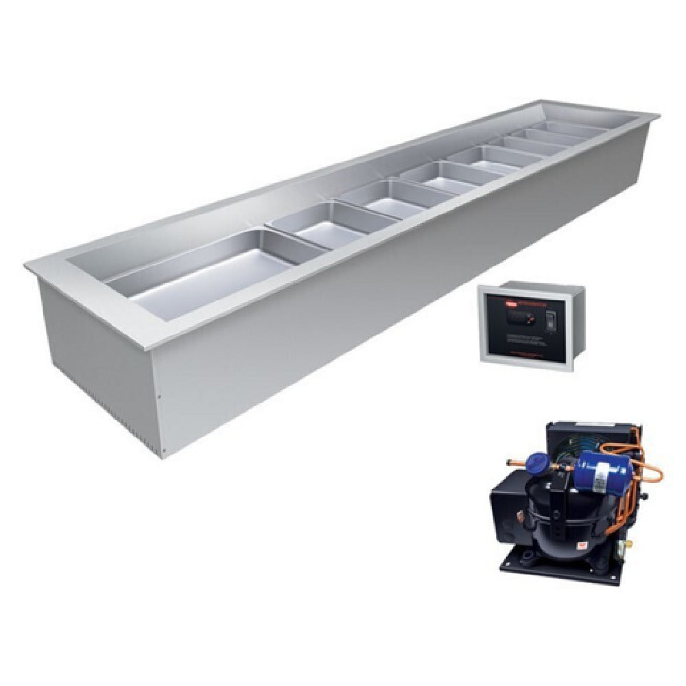 Hatco CWBR-S1 Slim Drop-In Refrigerated Well (1) Pan Size Top Mount