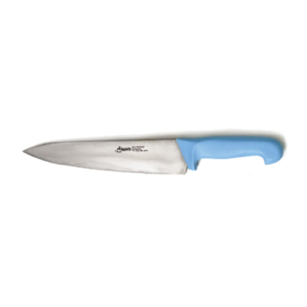 Alegacy Foodservice Products PC12910BL ColorCode Cook's Knife 10" Blade Rigid Molybdenum Stainless Steel Blade