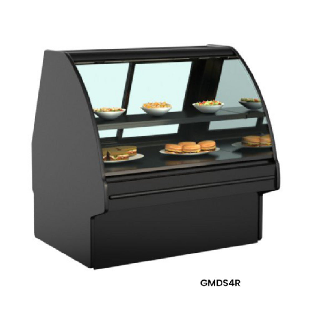 Structural Concepts GMDS6R - Fusion® Refrigerated Service Case, 75-3/8"W X 42-3/4"D X 51-5/8"H