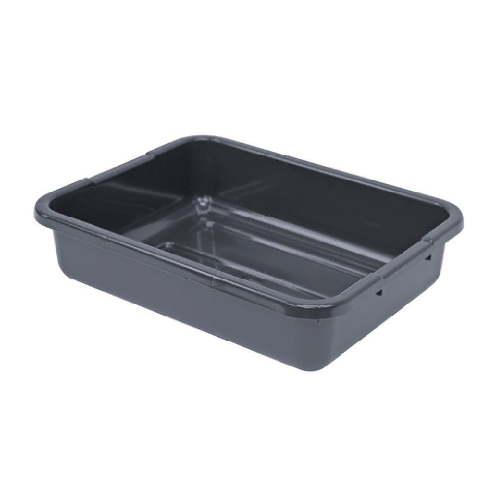 Quantum FSB-21155RCS_BROWN - Bussing Tub, 15"W X 21"L X 5"H, Ribbed Bottom